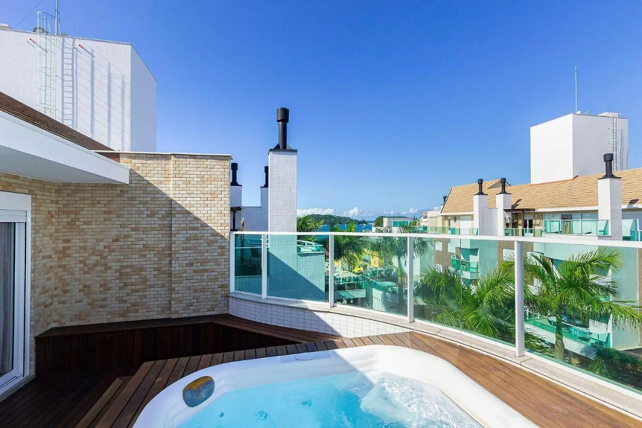 Boulevard Bombinhas: Luxury Beachfront Penthouse with Private Jacuzzi Apartment Bombinhas